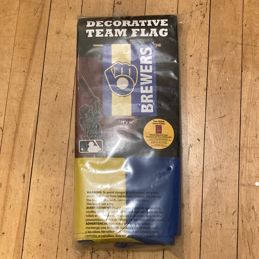MLB Brewers Flag Indoor/Outdoor